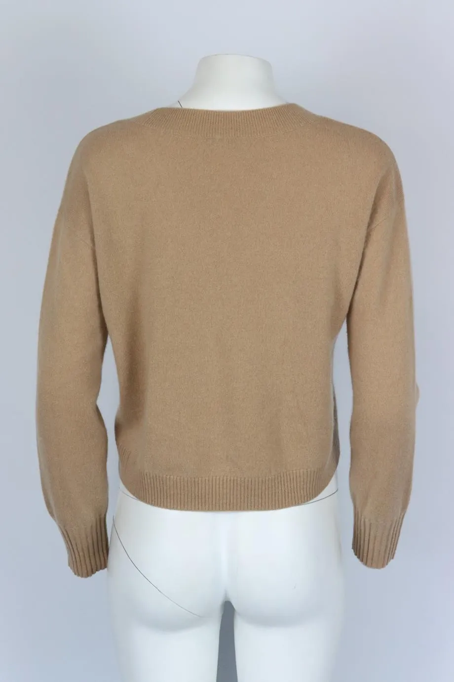 INTERMIX Small Cropped Cashmere Sweater