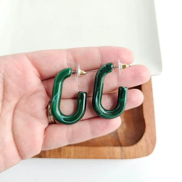 Forest Green Joanna Hoops