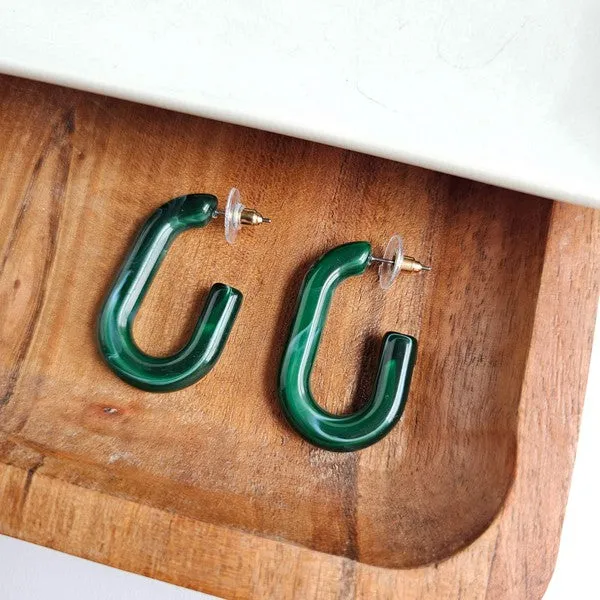 Forest Green Joanna Hoops