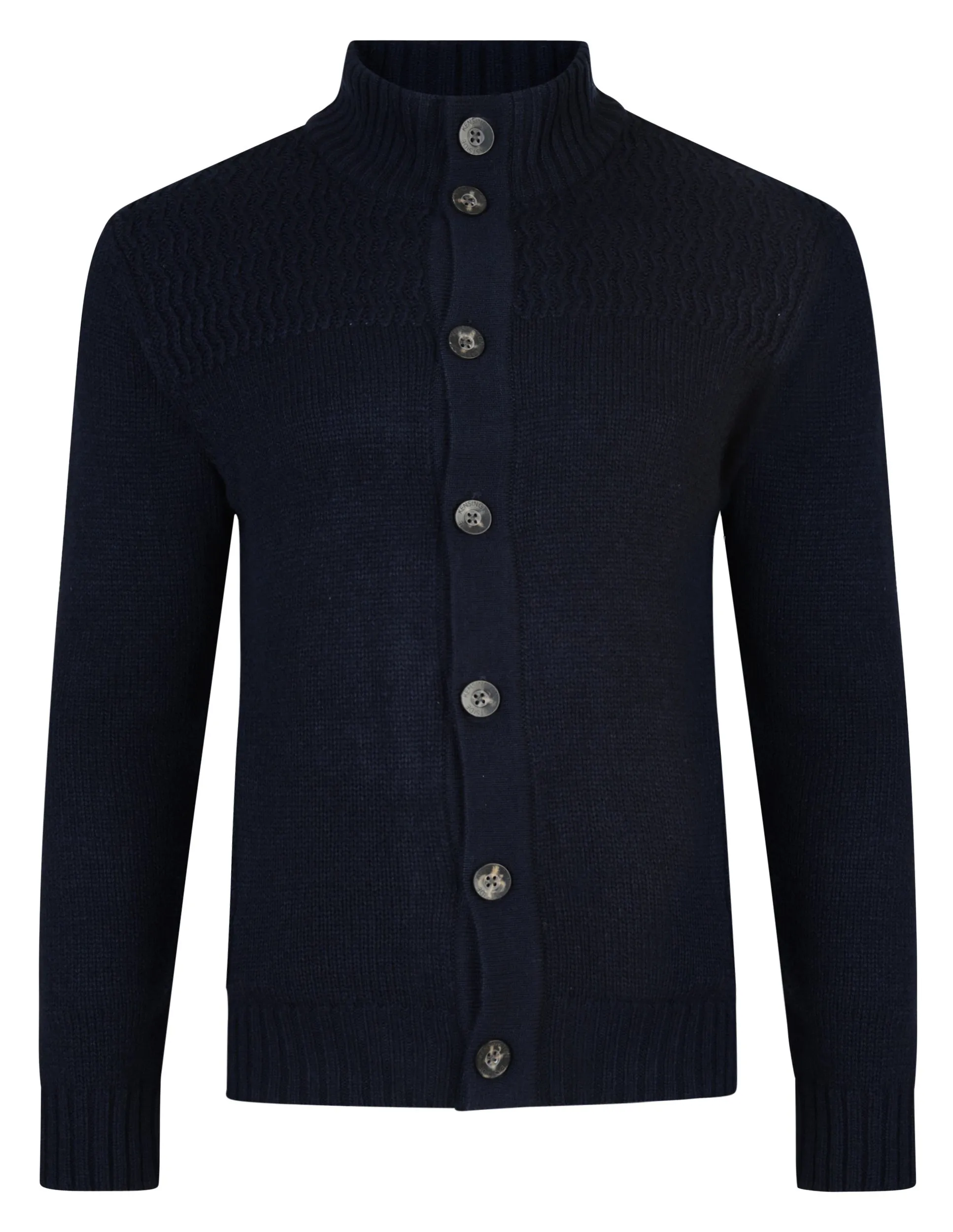 Kensington Eastside Dark Navy Button Knit Cardigan Tramore Cardi