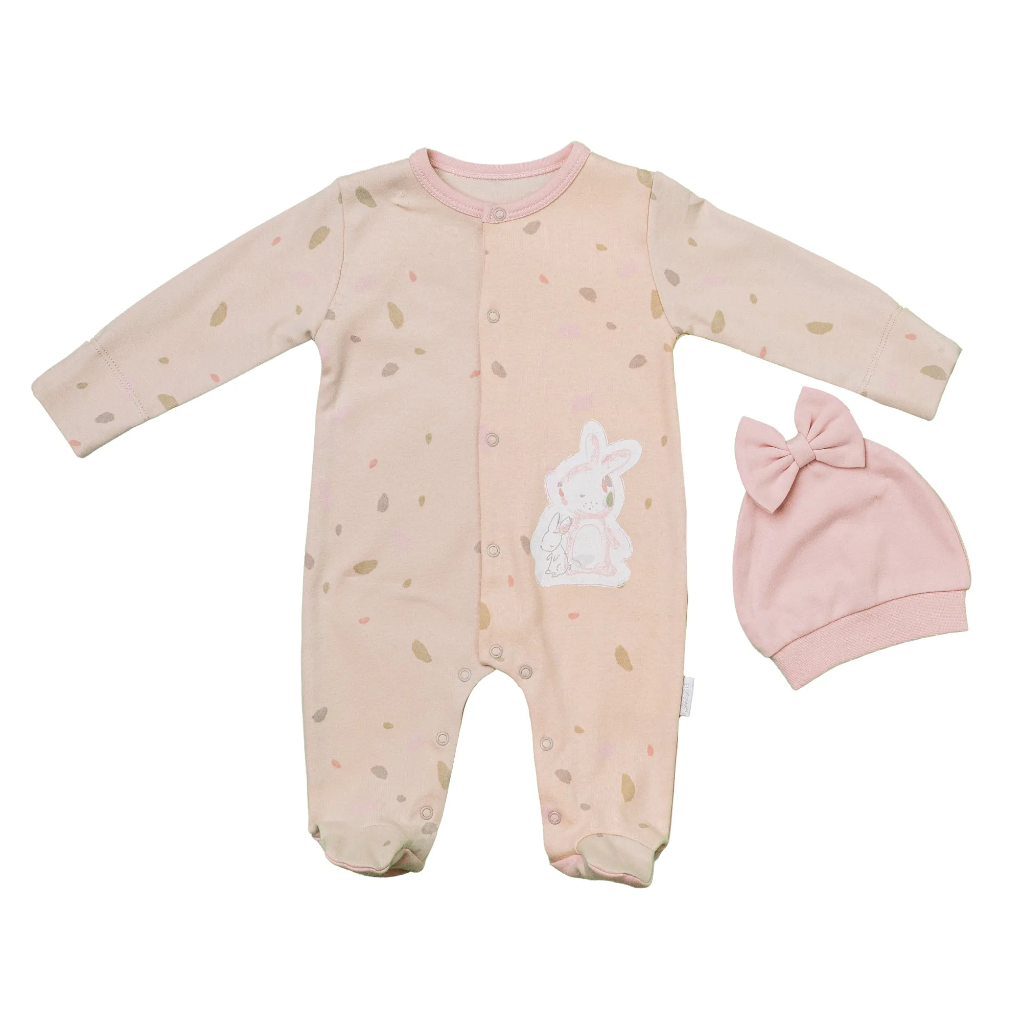 Leaf Print Babysuit