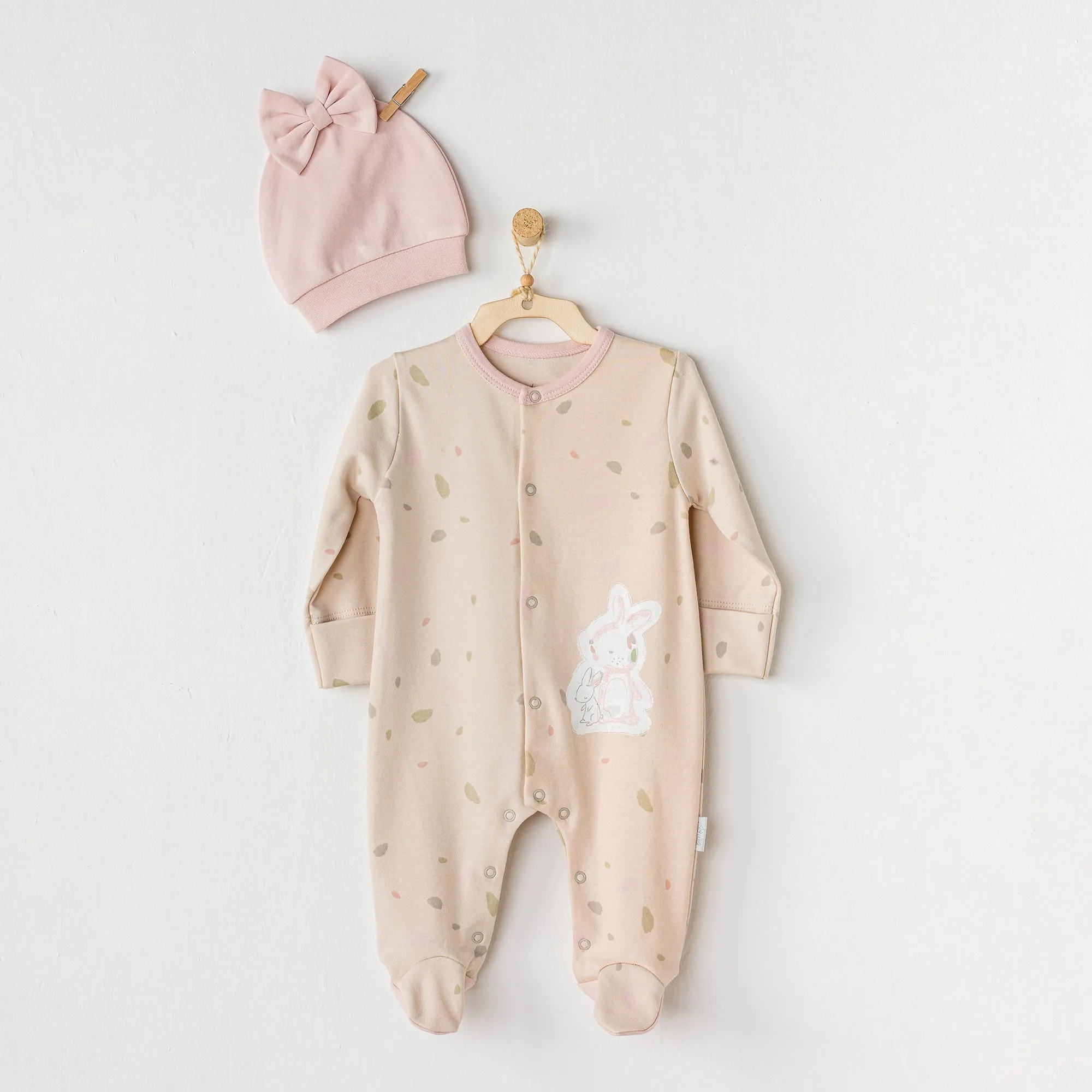 Leaf Print Babysuit