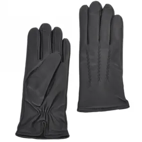 Black Leather Gloves Style 401