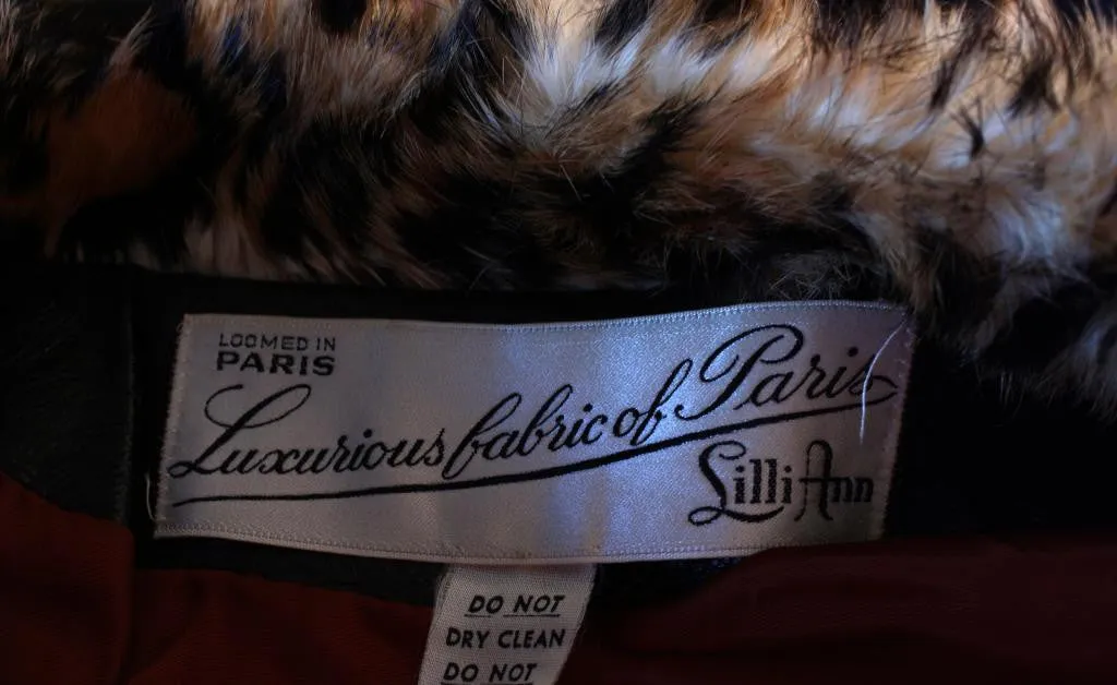 Leopard Fur Coat from the 70's by LILLI ANN