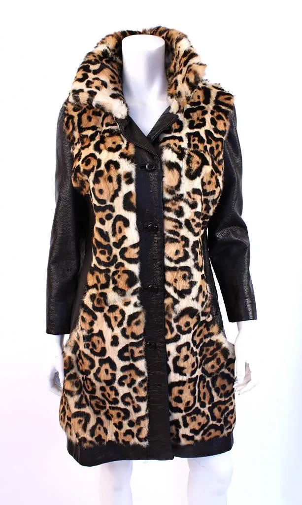 Leopard Fur Coat from the 70's by LILLI ANN