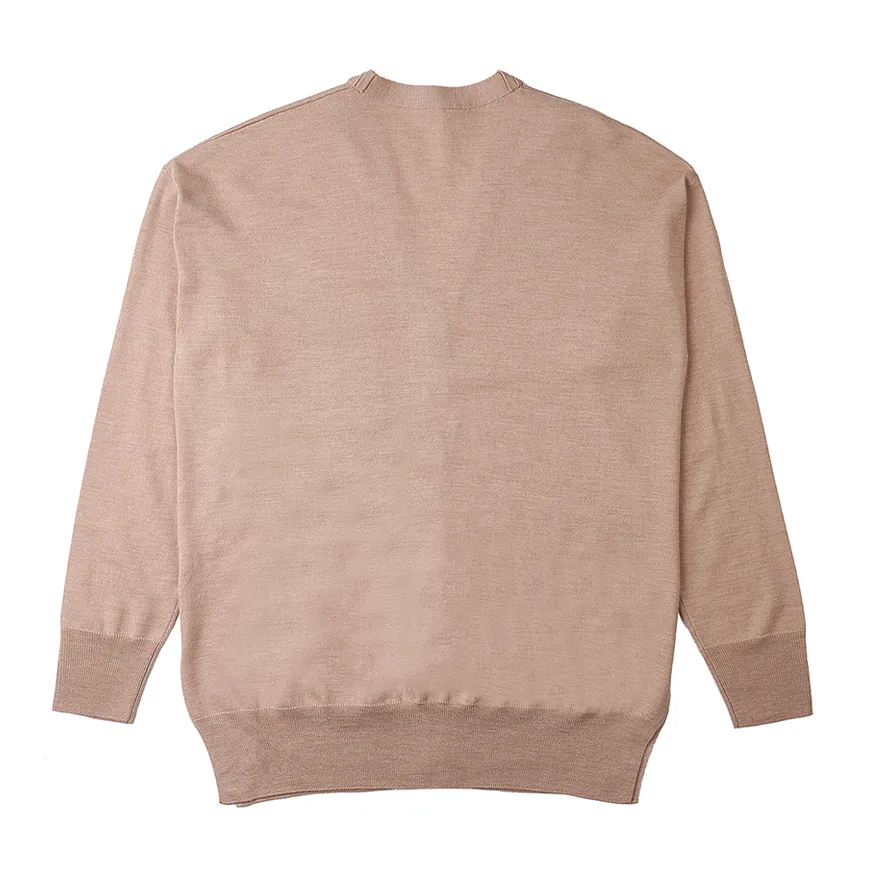 Plain Long Sleeves Wool Casual Style by Loewe