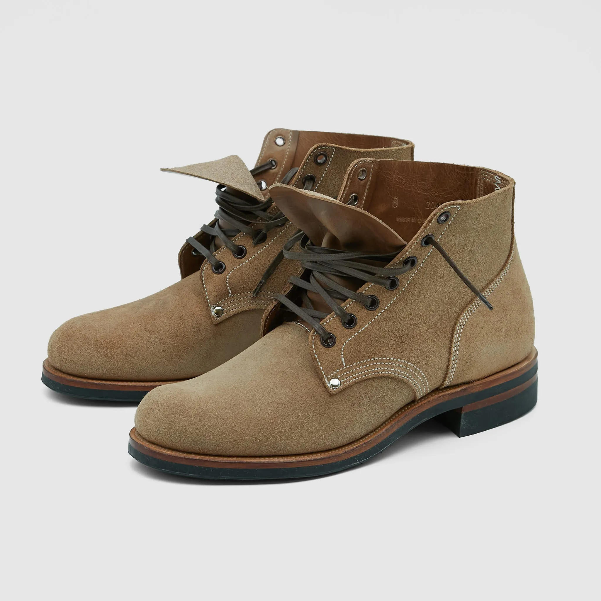 Marine Field Roughout Suede Viberg Boondocker Boot