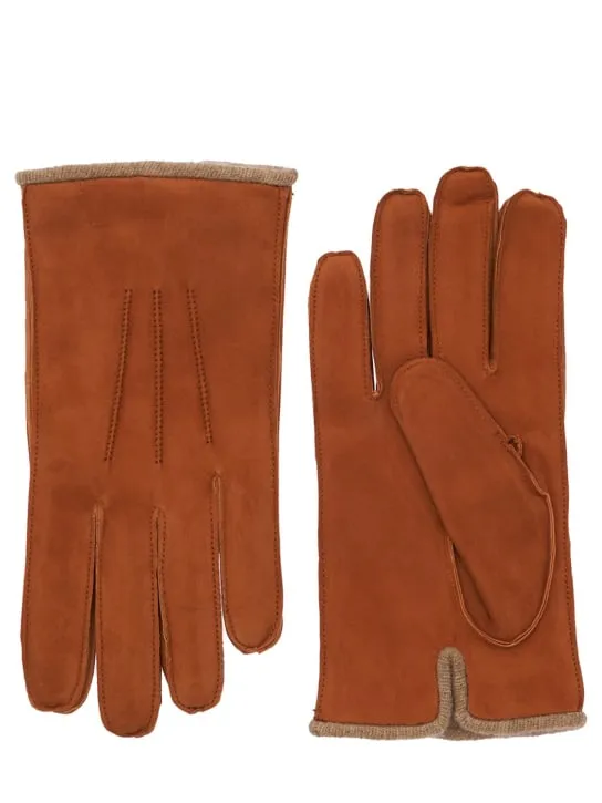 Mario Portolano Suede Gloves