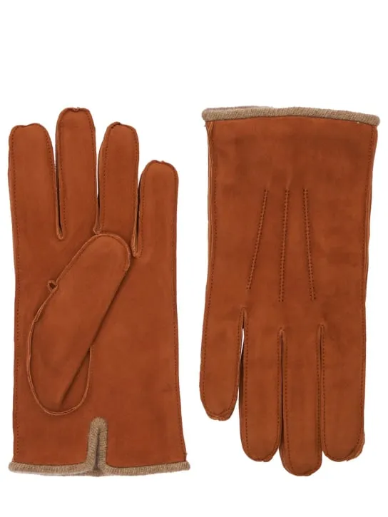 Mario Portolano Suede Gloves