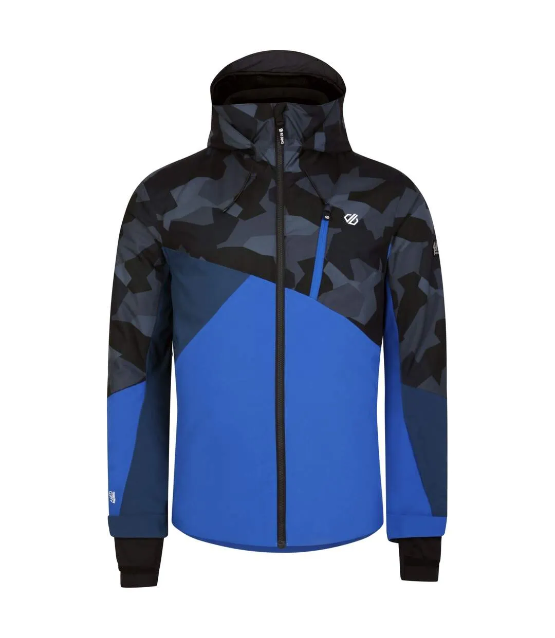 Mens Dare 2B Olympian Baseplate Geometric Ski Jacket Blue/Black