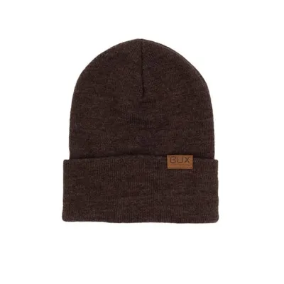 Mens BUX Brown Thermal Hunting Beanie