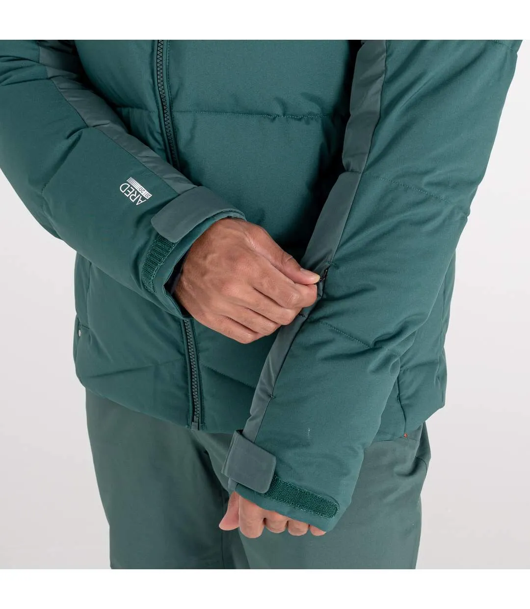 Dare 2B Mens Denote Waterproof Ski Jacket in Forest Green/Fern