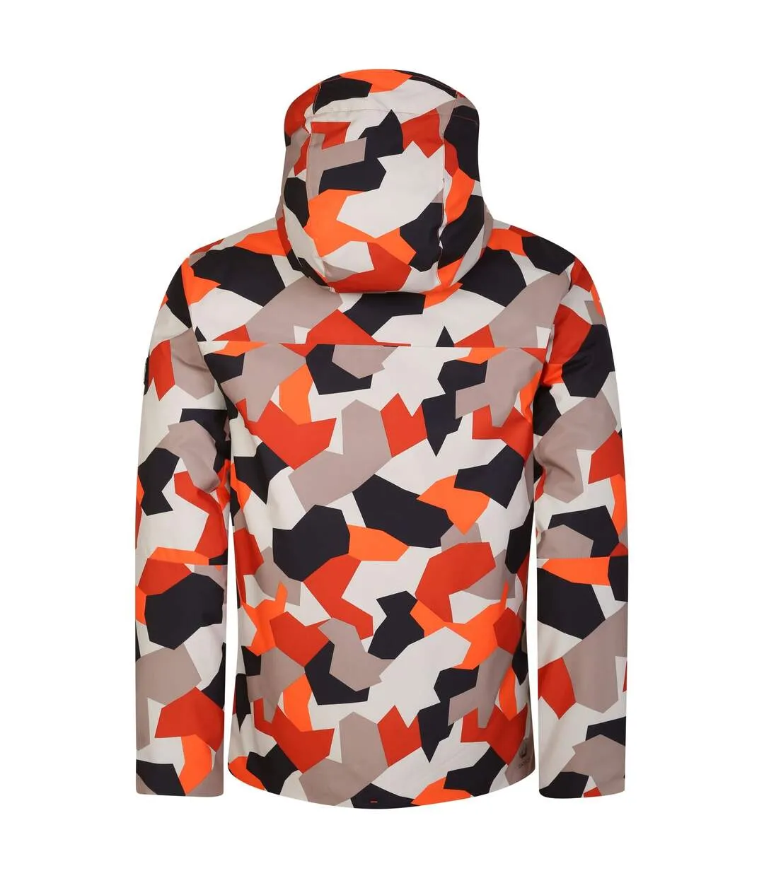 Men's edge camo ski jacket puffins orange Dare 2B