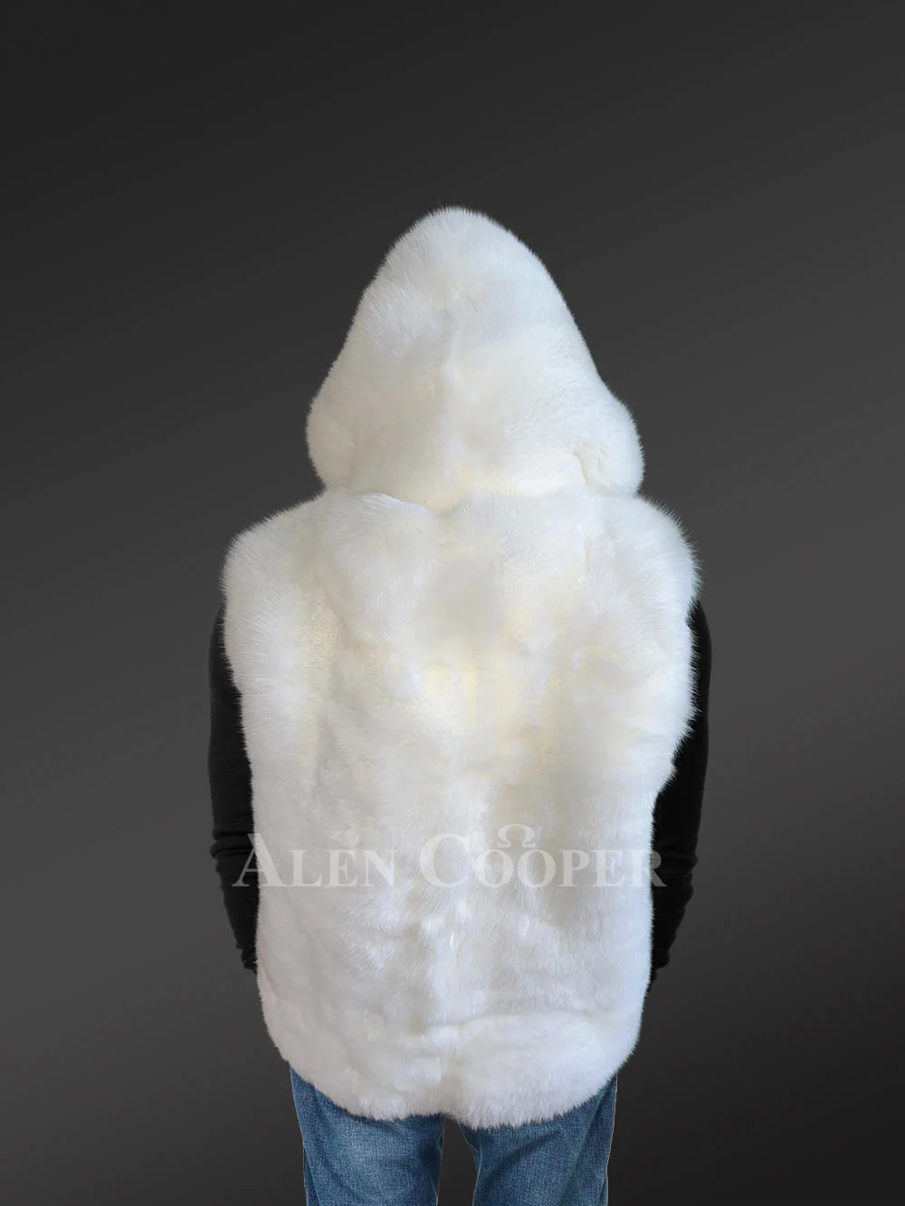 Men’s Frost Fox Fur Coat