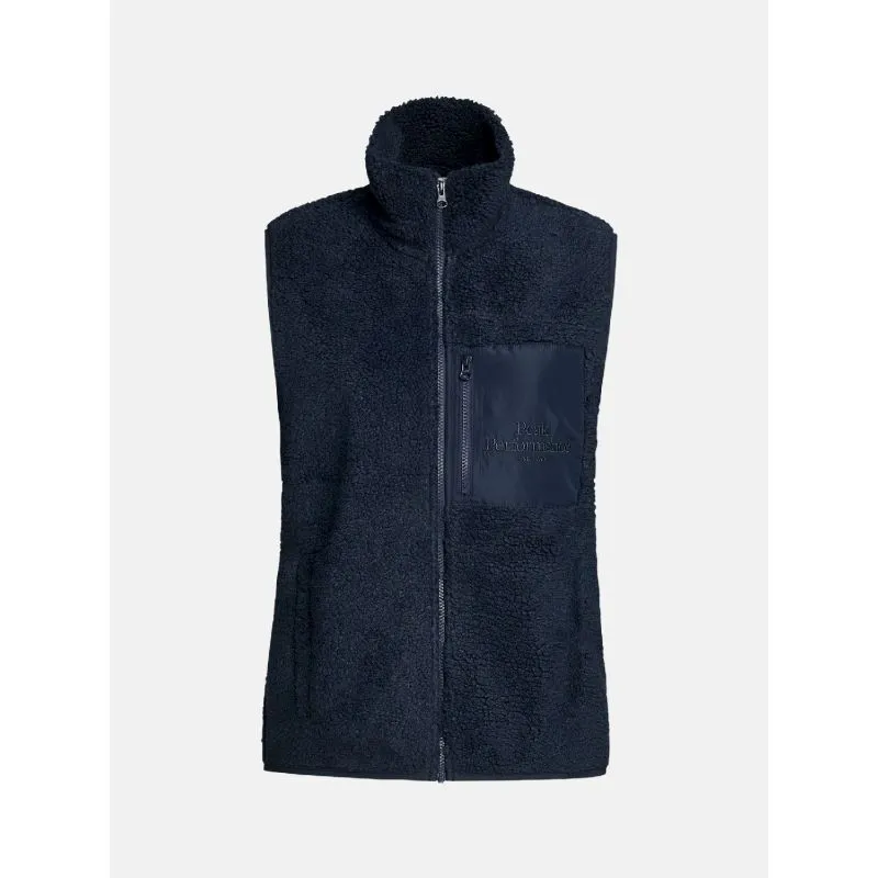 Men's Pile Zip Vest