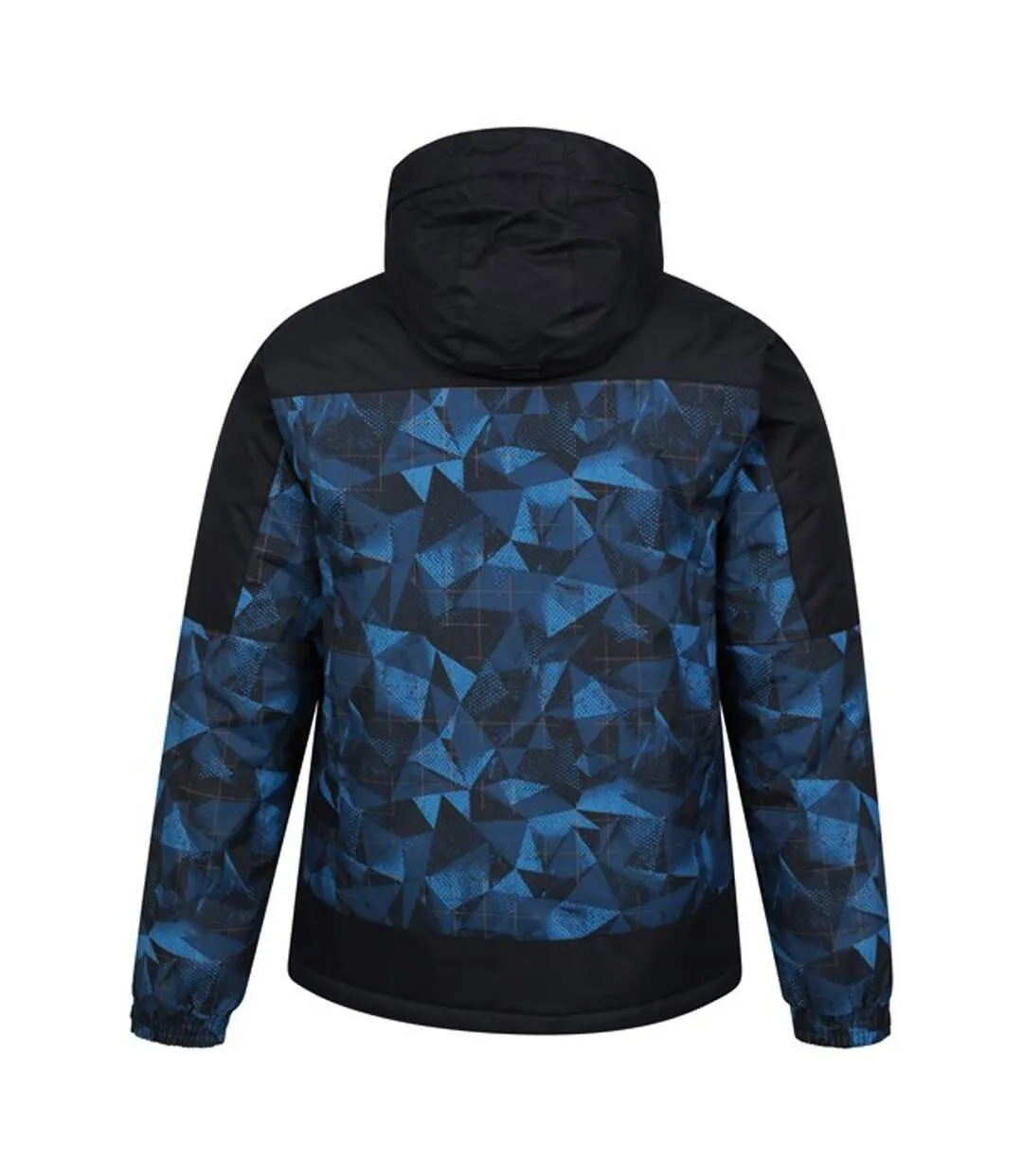 Mountain Warehouse Mens Shadow II Printed Ski Jacket in Blue/Black