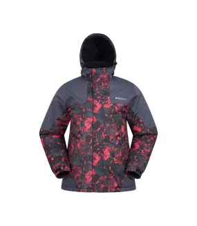 Men's Shadow II Printed Ski Jacket Dark Grey Mountain Warehouse