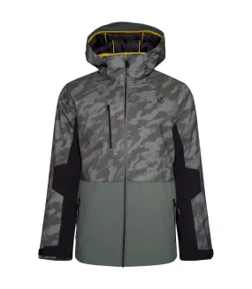 Dare 2B Mens Venture Camo Ski Jacket in Duck Green