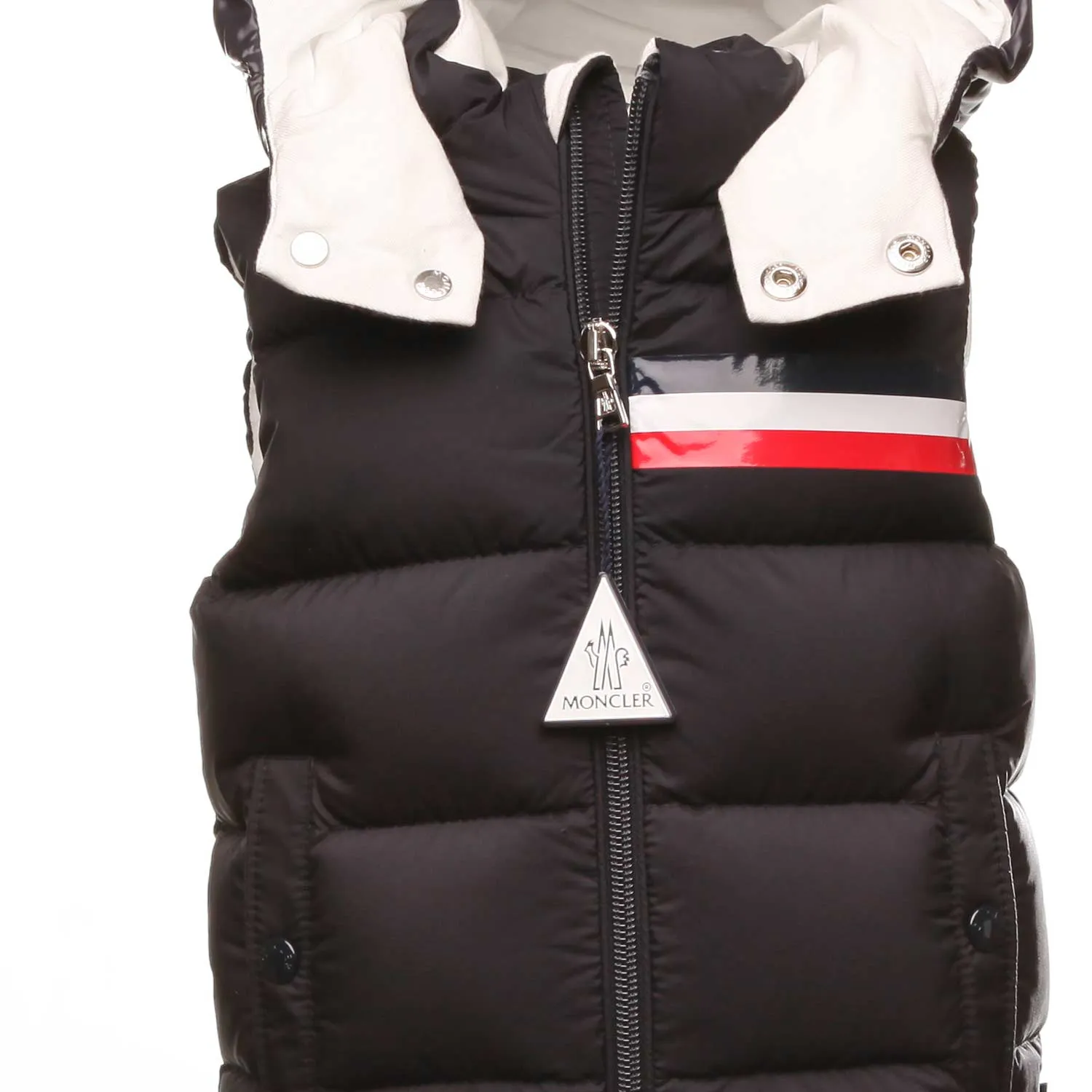 Moncler Blue Cennet Down Vest Baby