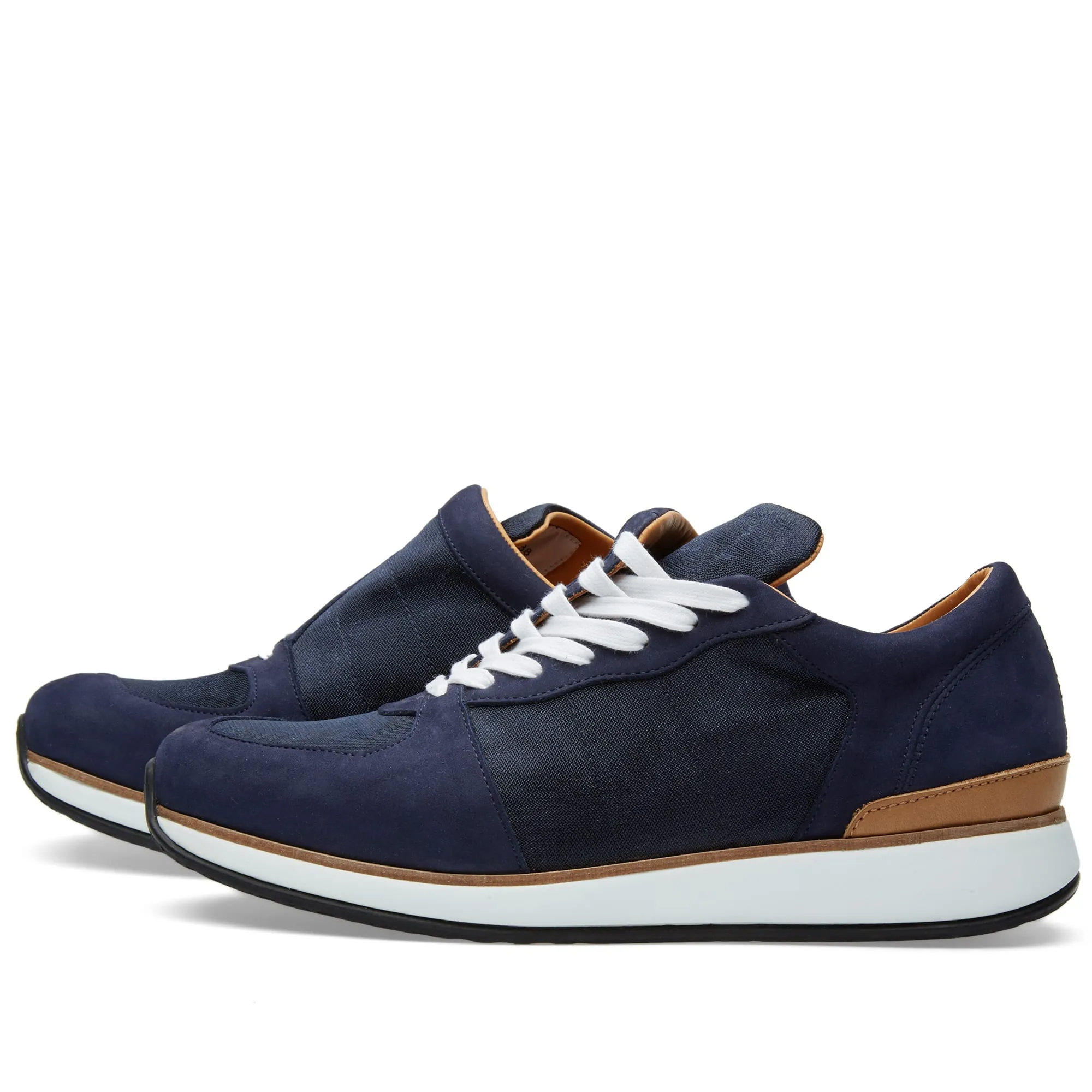 Navy Suede No. 288 Mott Sneaker