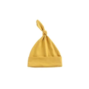 Mustard Baby Beanie Hat