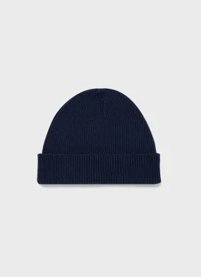 Collaboration Beanie in Navy