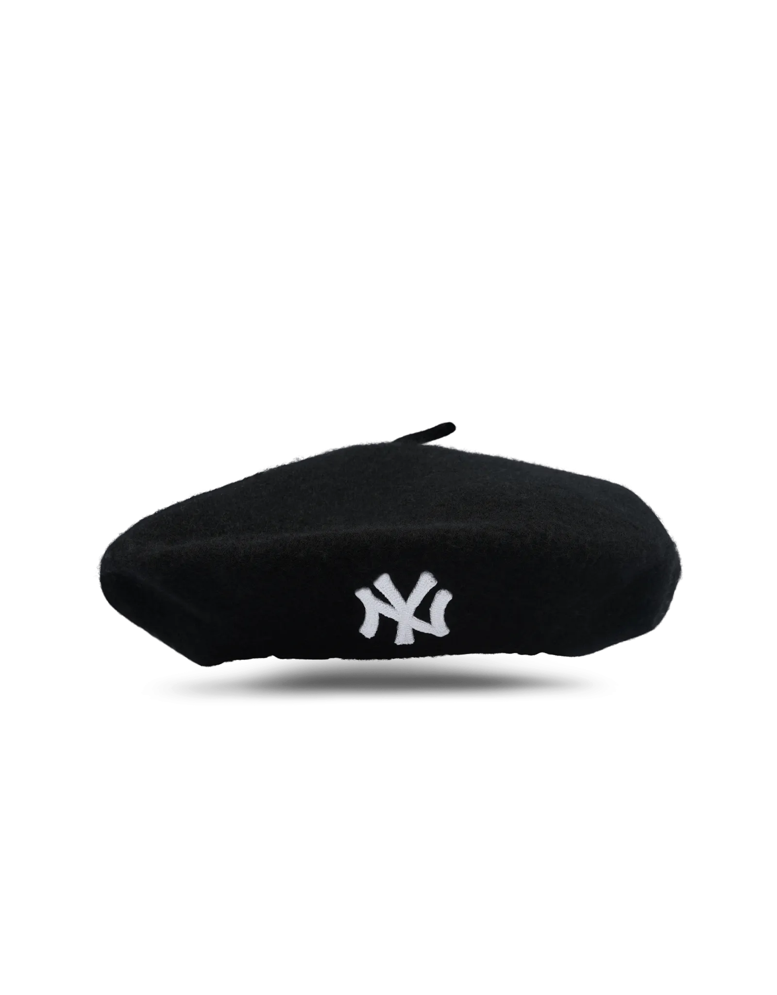 New Era Black Wool Beret