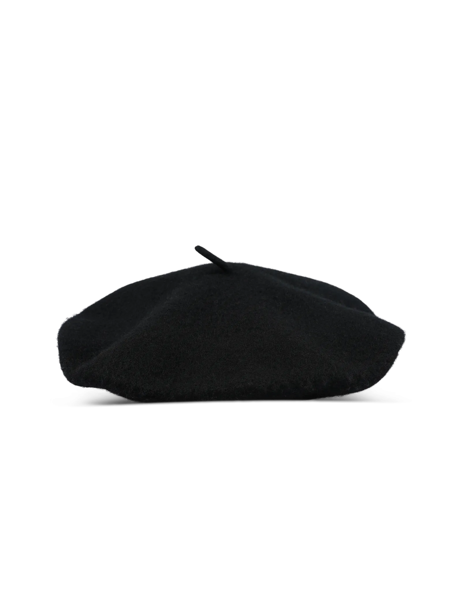 New Era Black Wool Beret