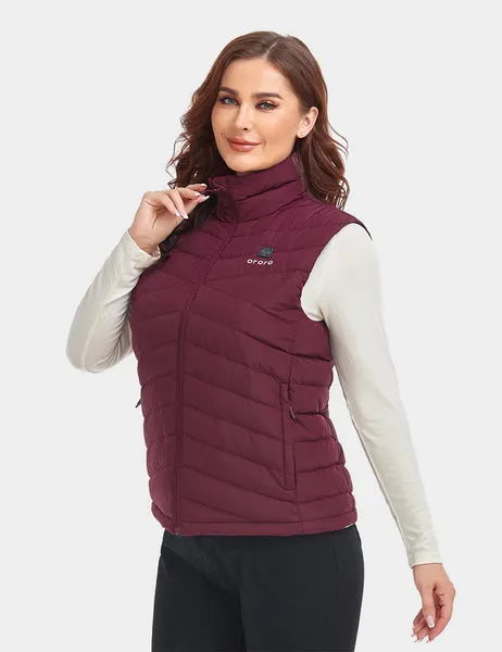 Open-box Women's Heated Lightweight Down Vest (Battery Set Not Included) - Order Now