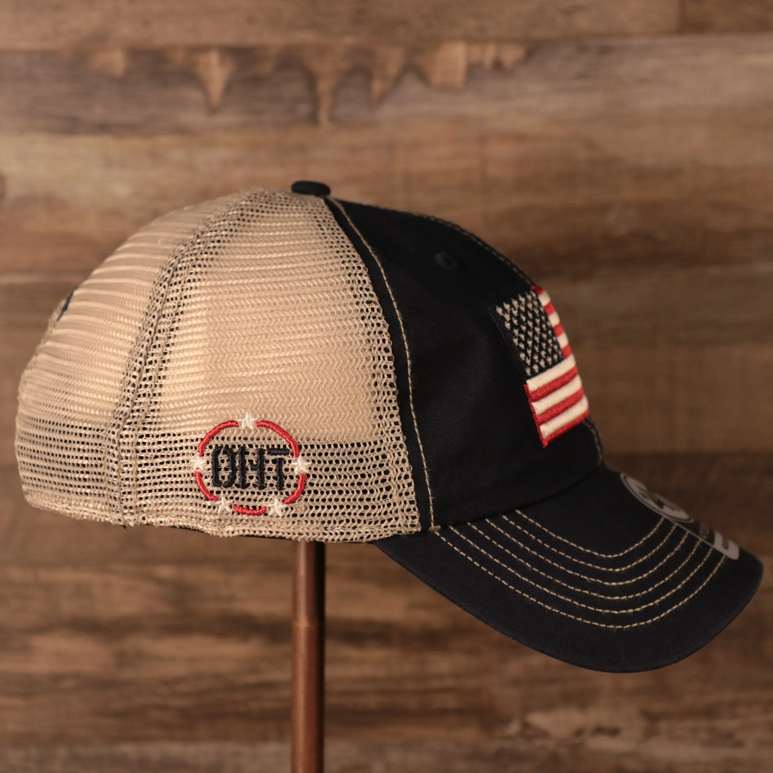 Operation Hat Trick Mesh Dad Hat in Navy