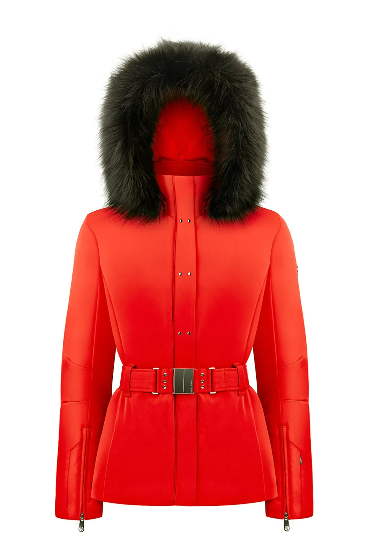 Red Poivre Blanc W23-0801 Belted Ski Jacket