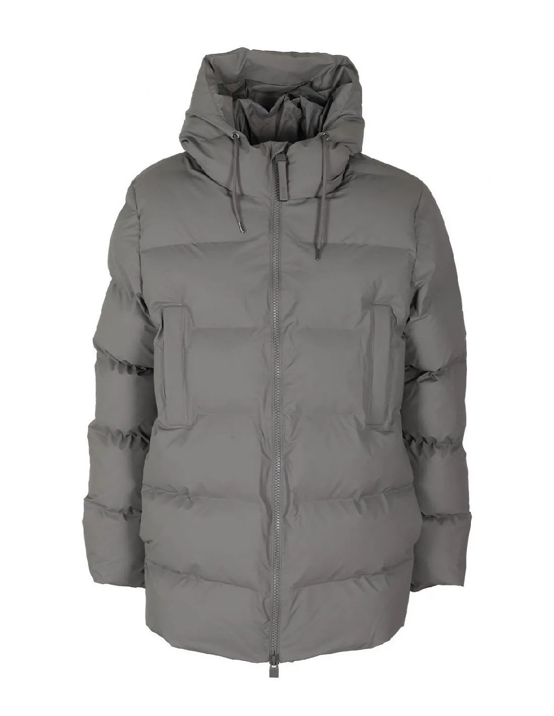 Rains Men's Grey RA15190 Alta Parka Jacket