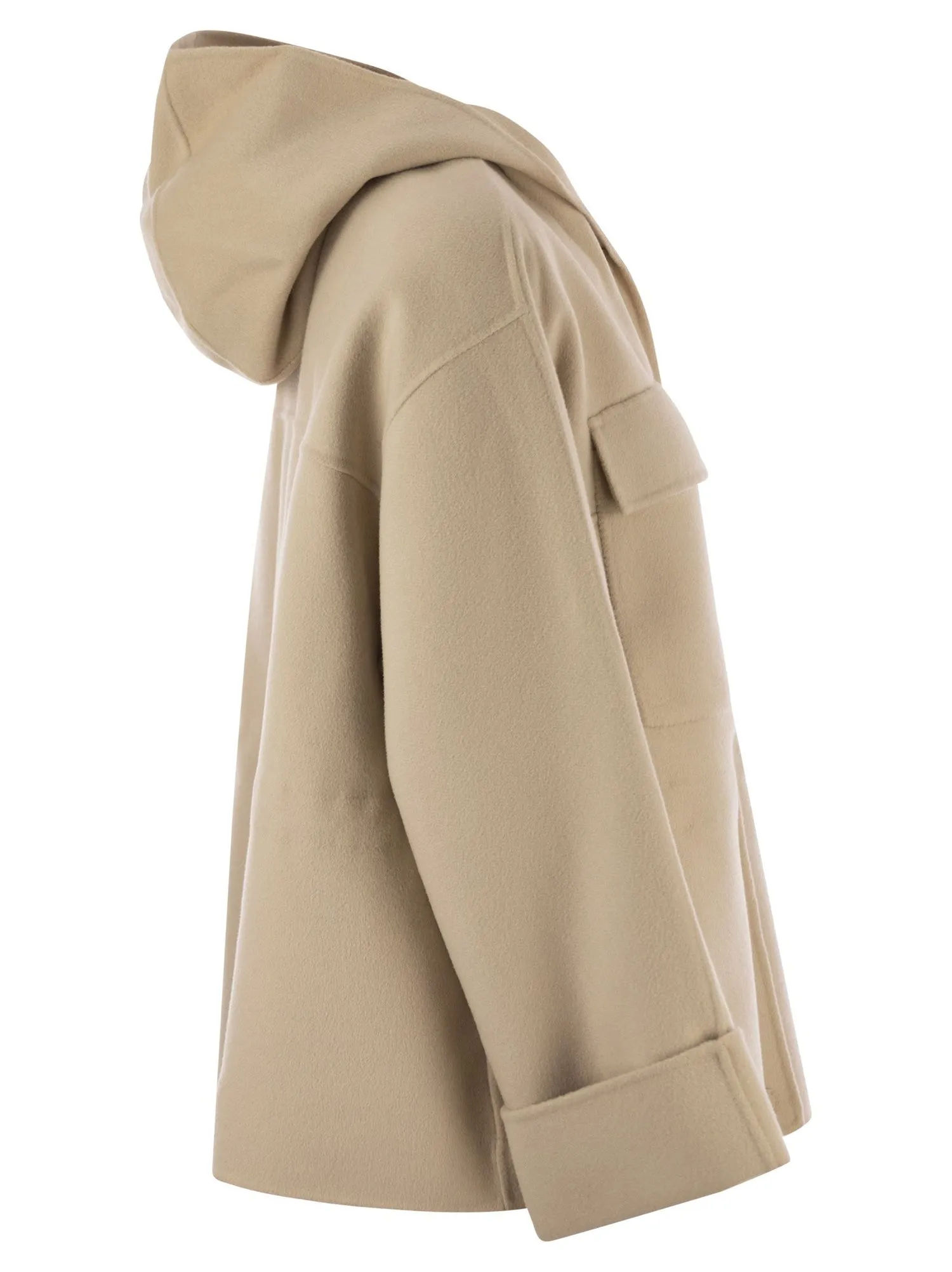 Rango Wool Hooded Parka by Weekend Max Mara