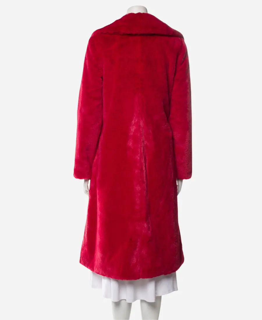 Red Fur Coat - Ted Lasso