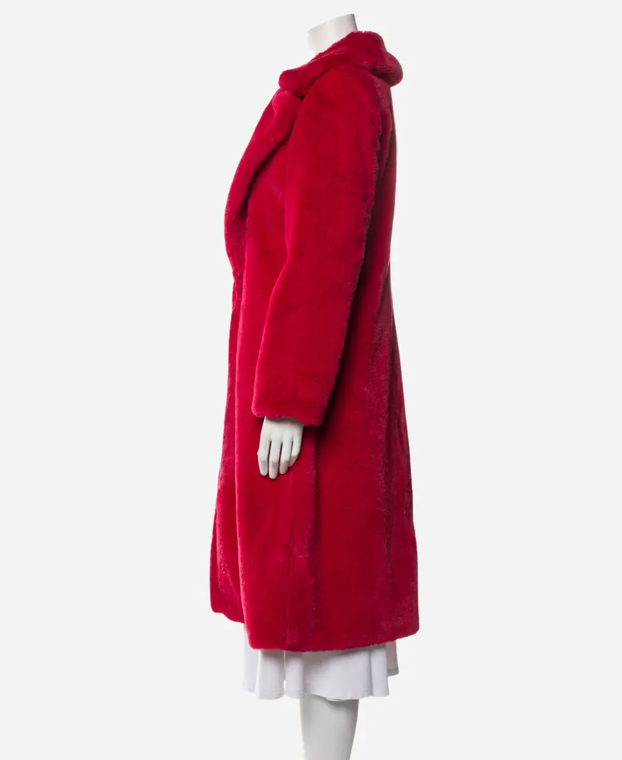 Red Fur Coat - Ted Lasso