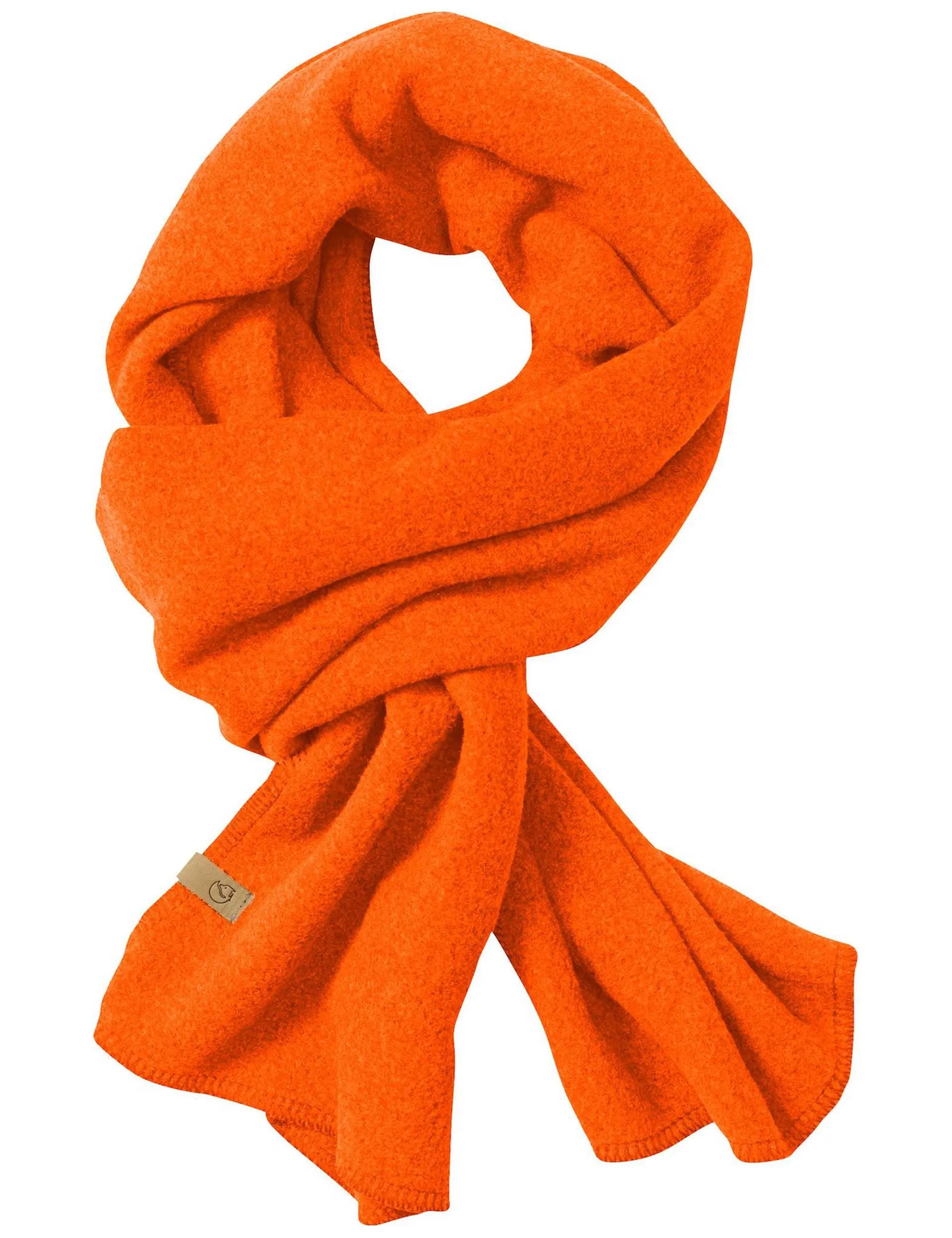 Safety Orange Fleece Scarf