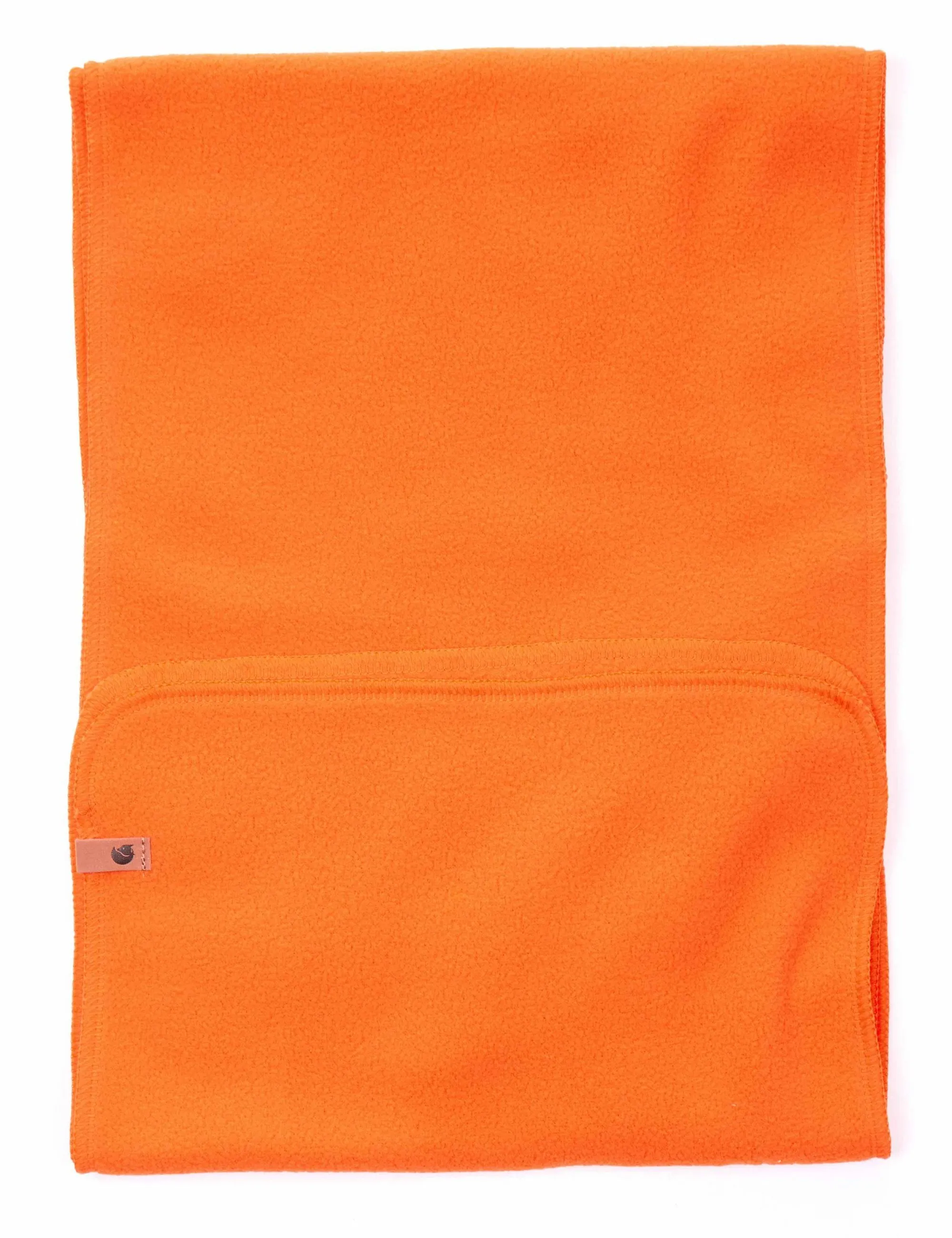 Safety Orange Fleece Scarf