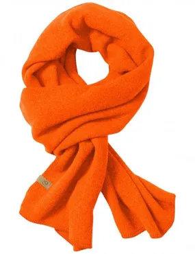 Safety Orange Fleece Scarf