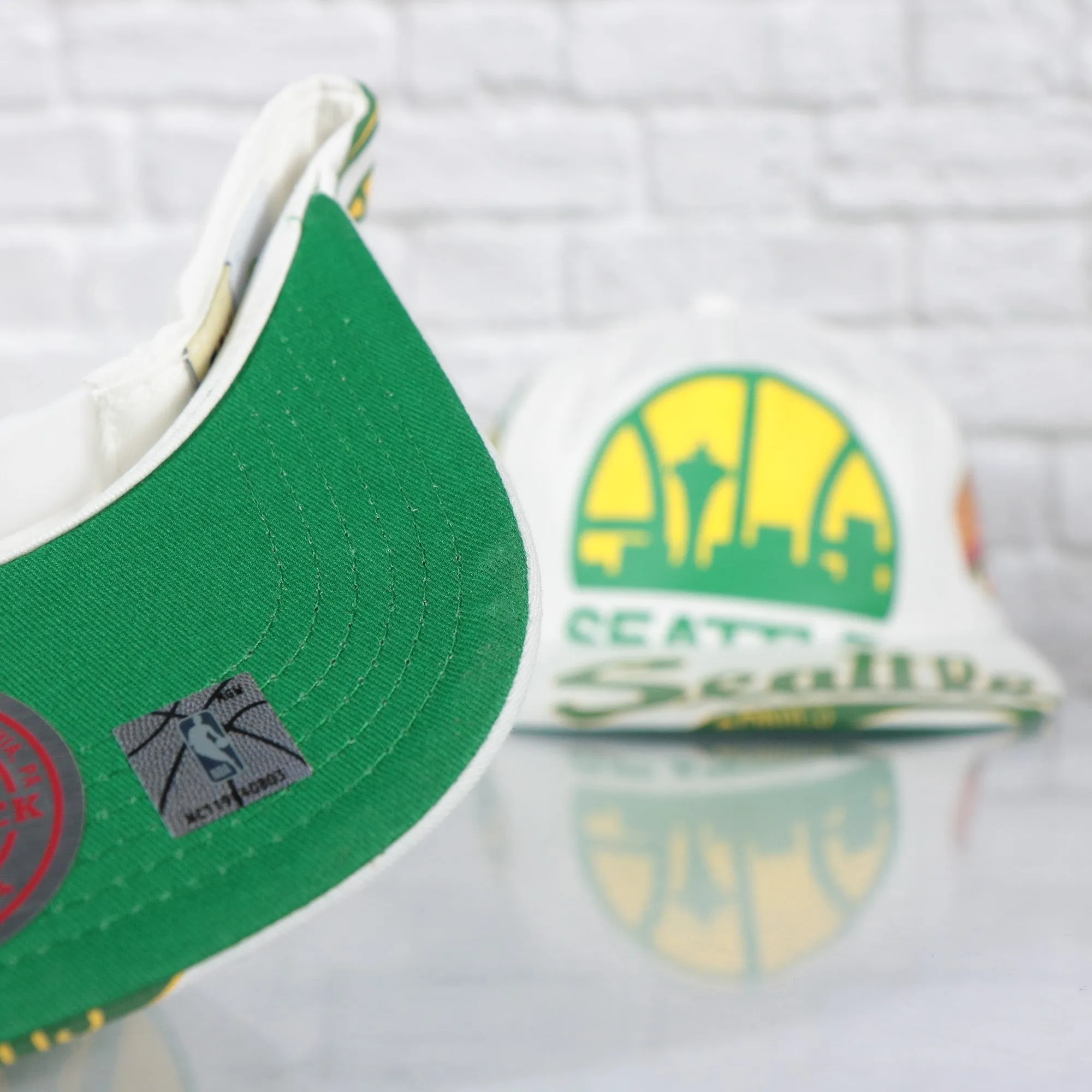 Vintage Seattle Supersonics Snapback Hat