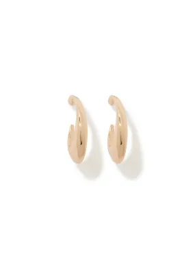 Curve Hoop Earrings