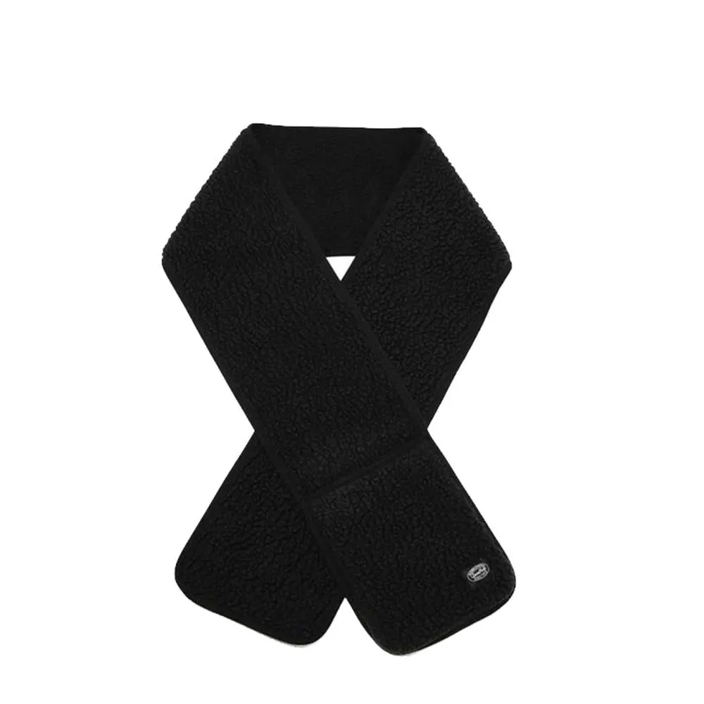 Snow Peak Classic Fleece Scarf (Black)