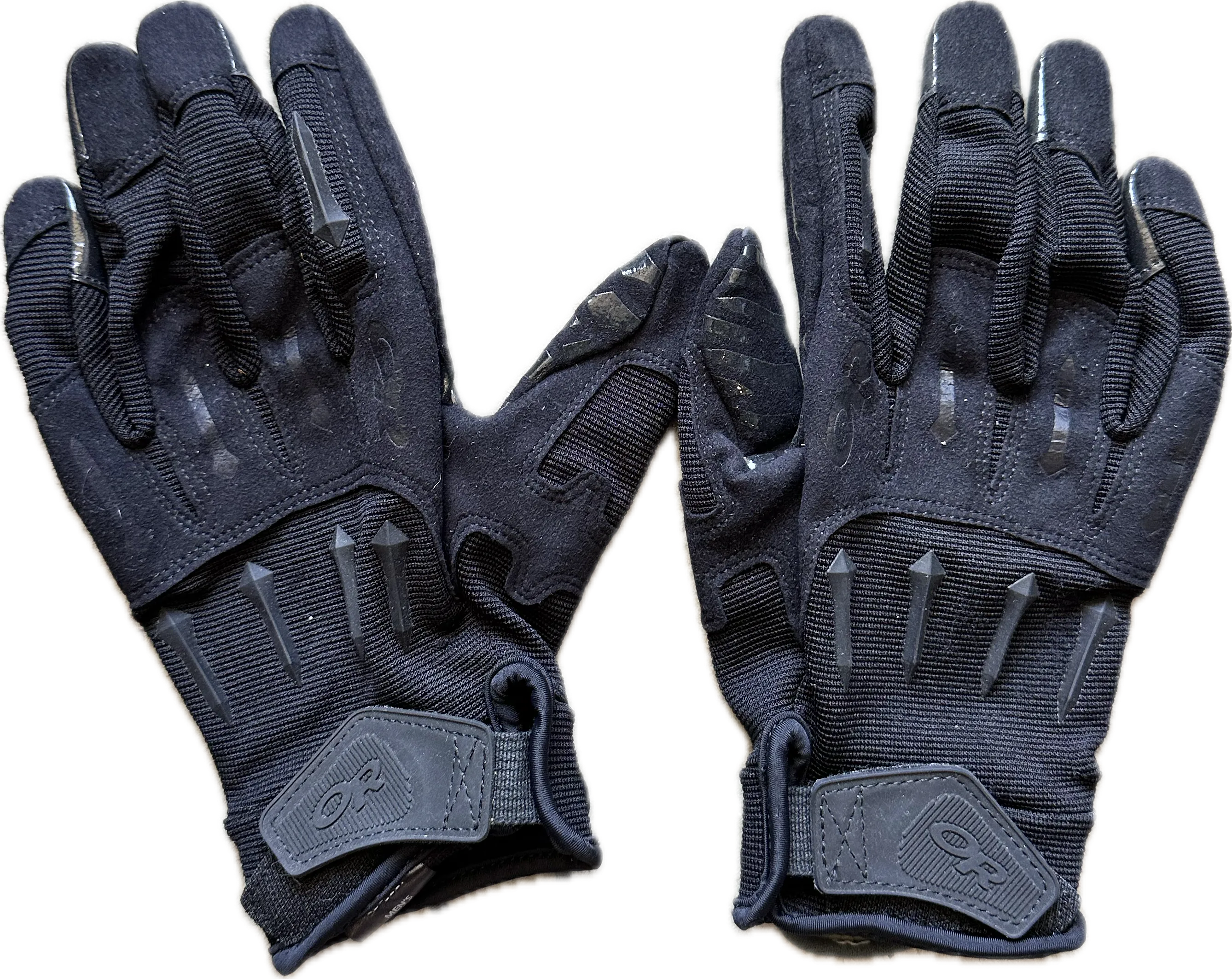 Chibs Black Leather Gloves