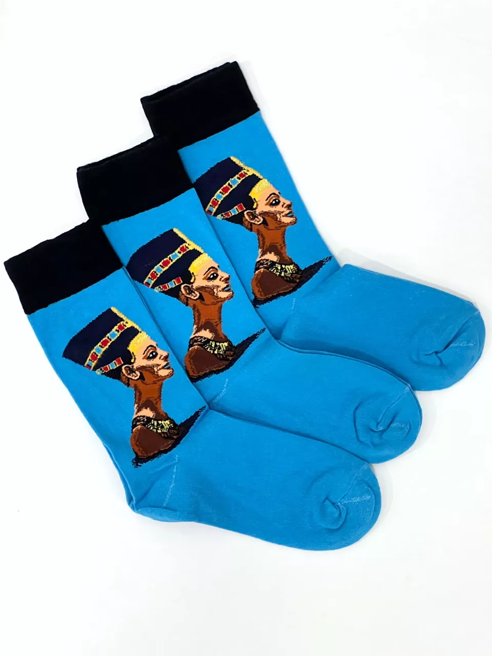 Socks D764 - Egypt - 3 in 1 - Blue