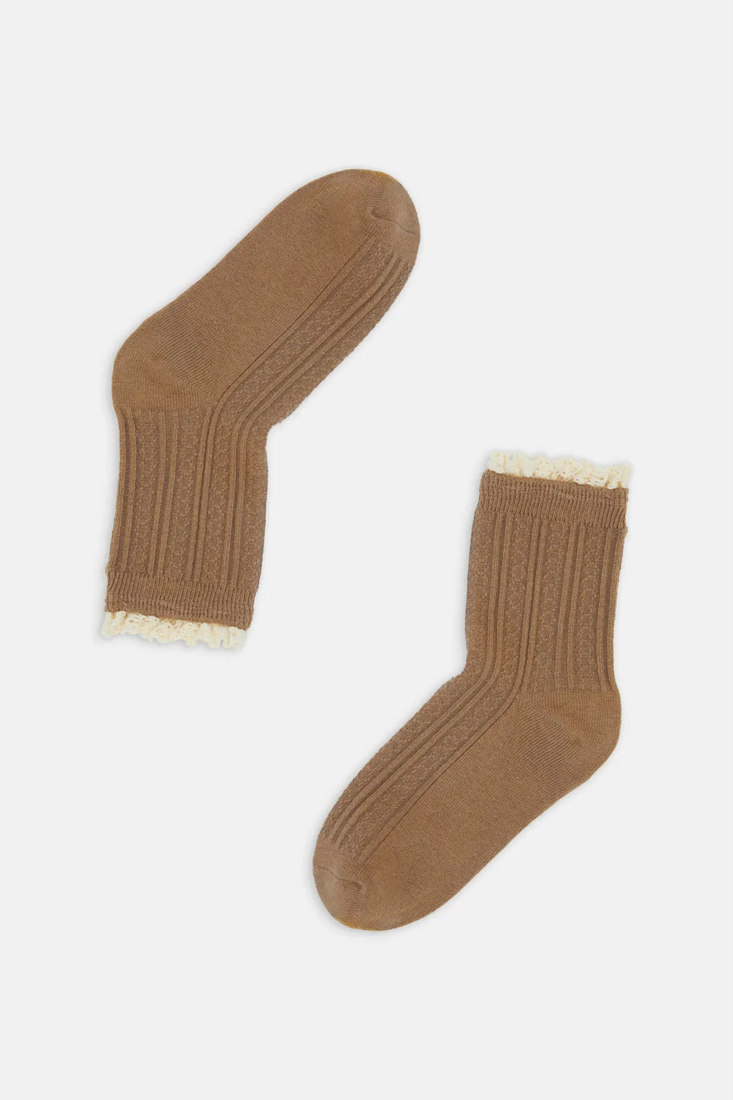 Lace Edged Sock