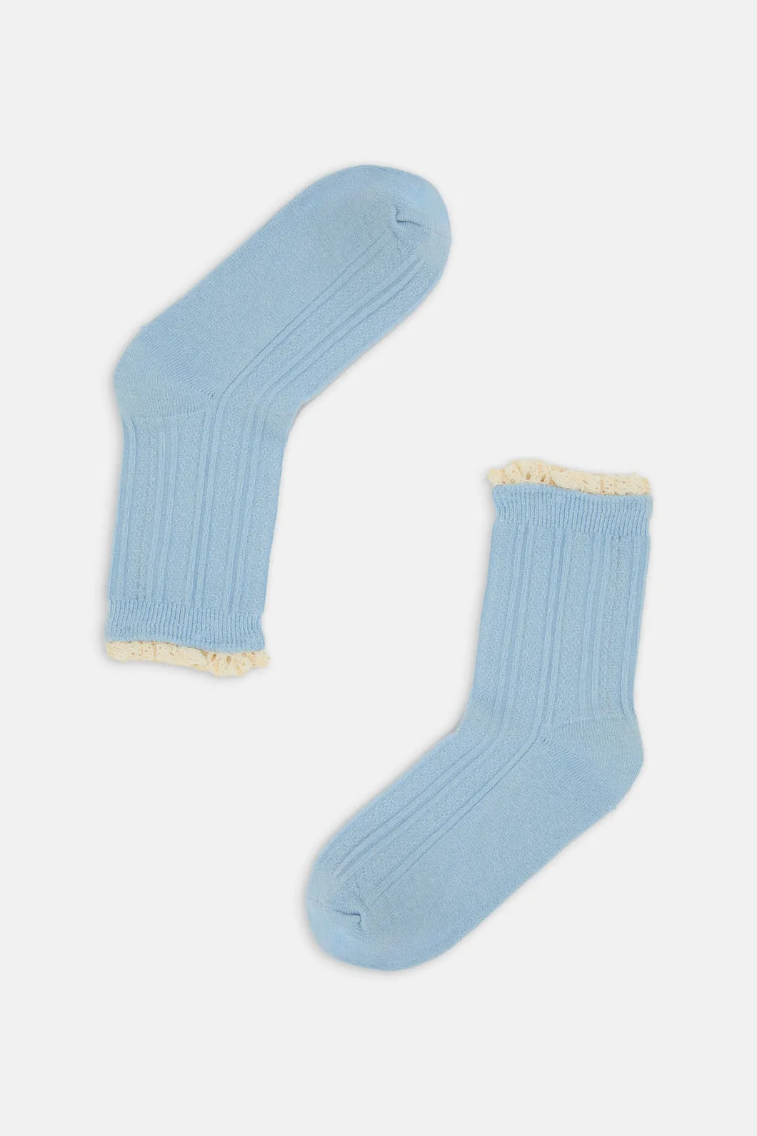 Lace Edged Sock