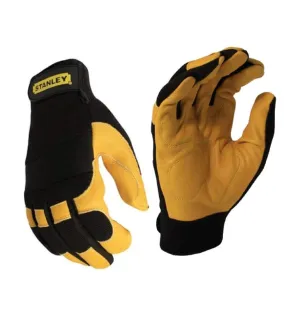 Stanley Mens Hybrid Performance Suede Gloves