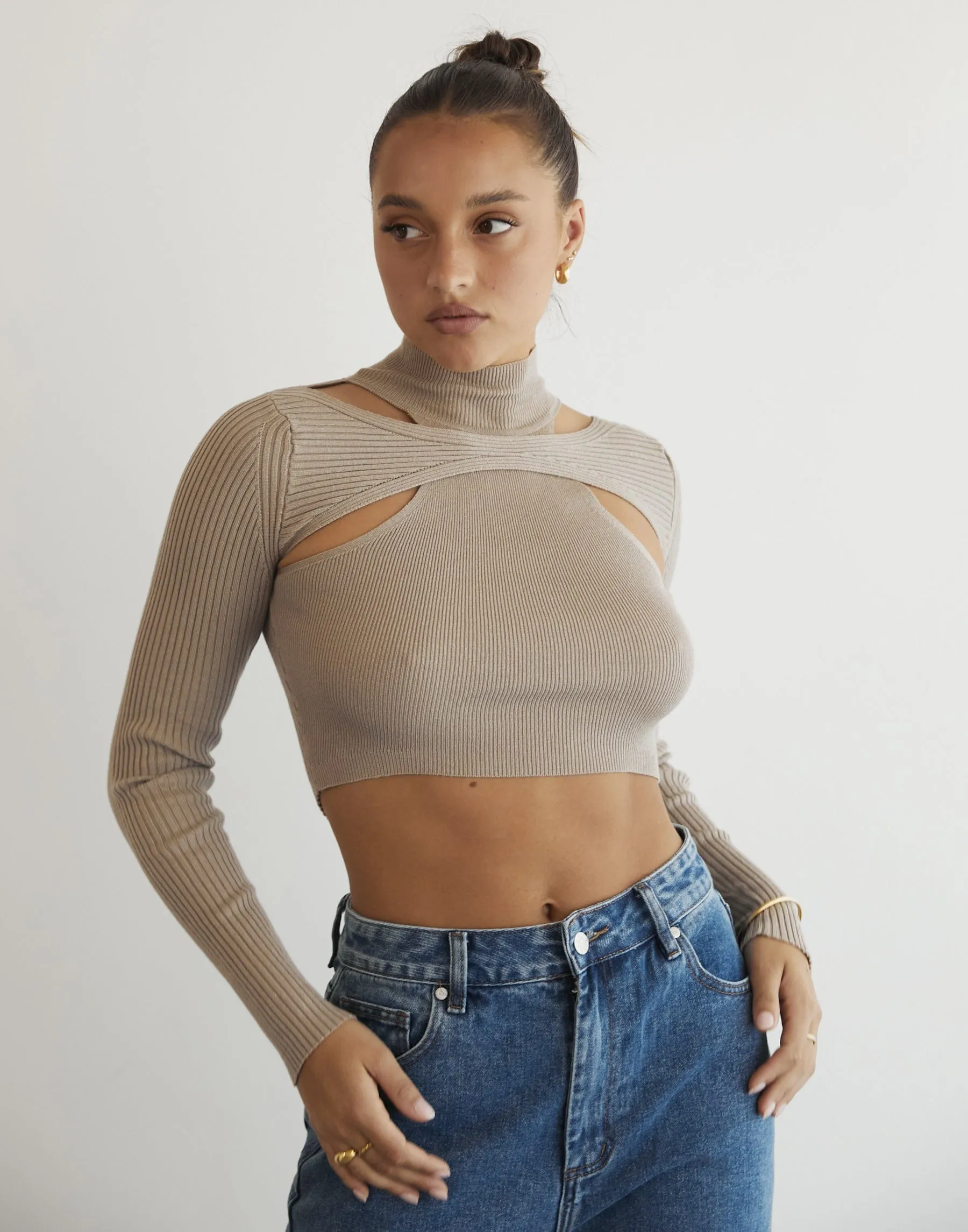 Stone Kealey Long Sleeve Knit Top