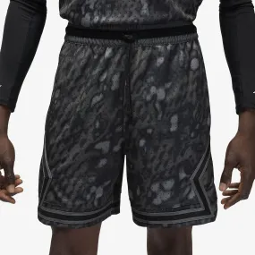 BLACK/IRON GREY DIAMOND SHORTS