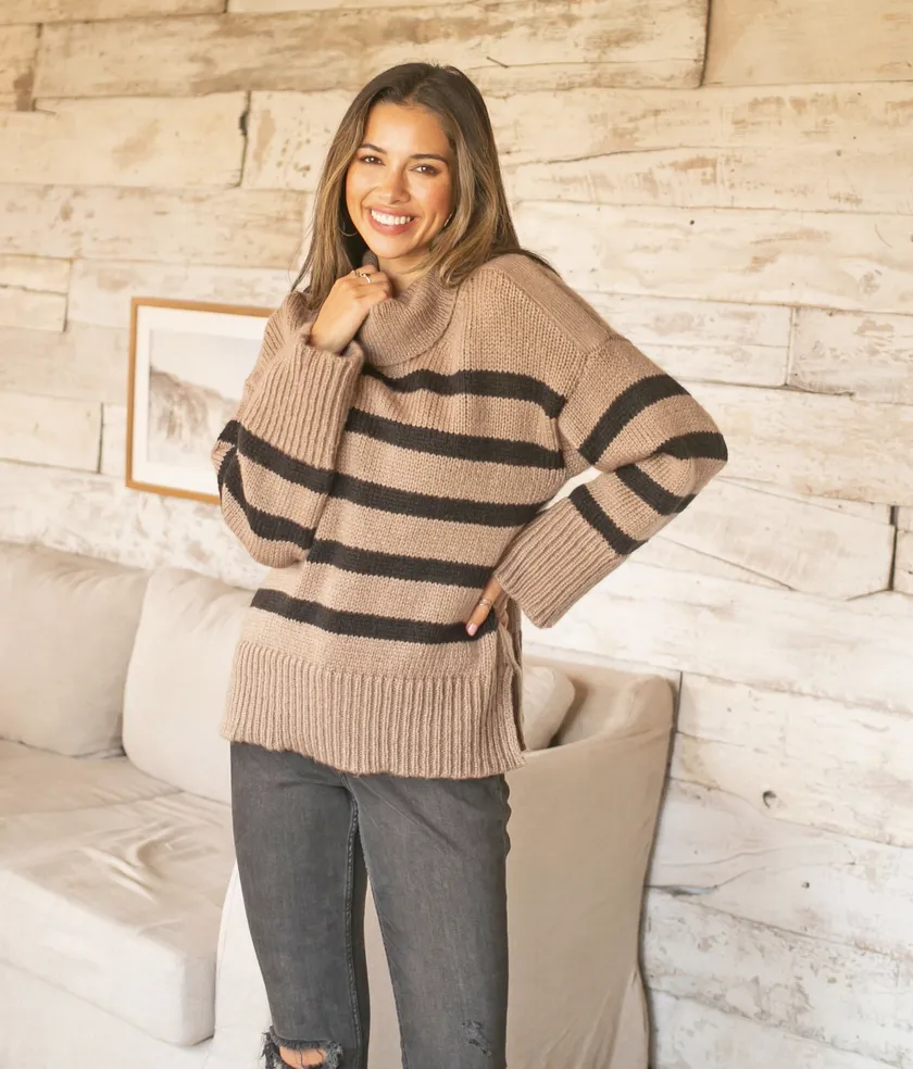 Striped Mallory Sweater