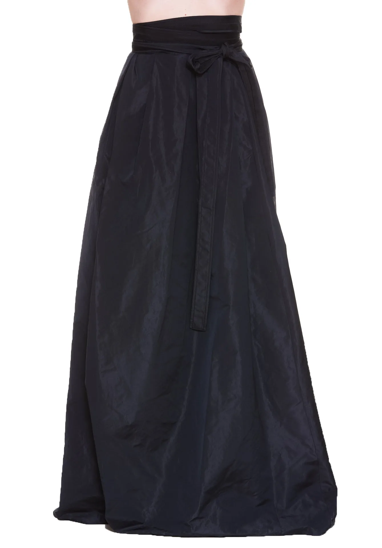 Taffeta Maxi Skirt